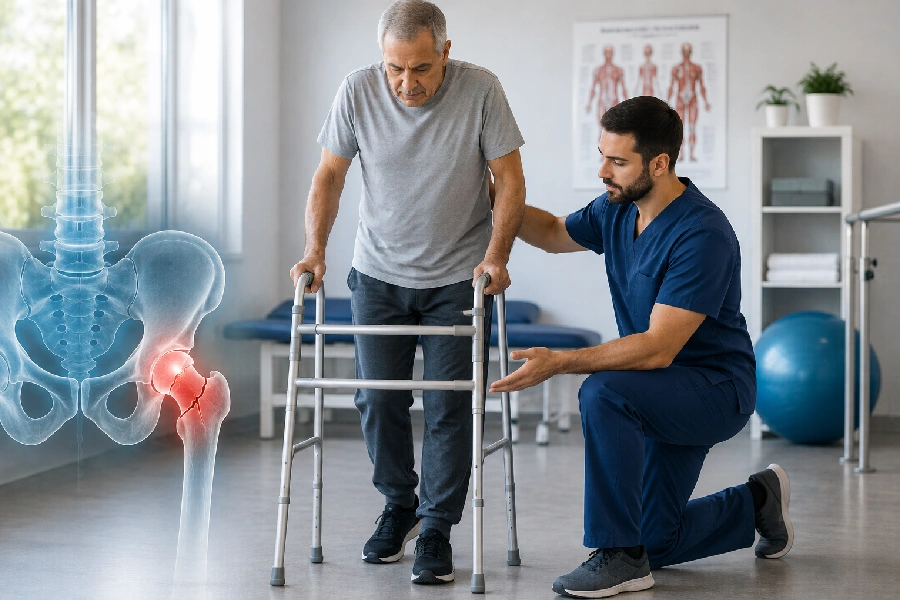 فیزیوتراپی شکستگی لگن